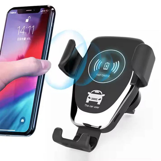 السيارات لقط شاحن سيارة لاسلكي|Auto Clamping Wireless Car Charger